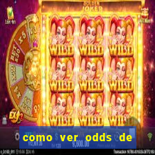 como ver odds de jogos passados